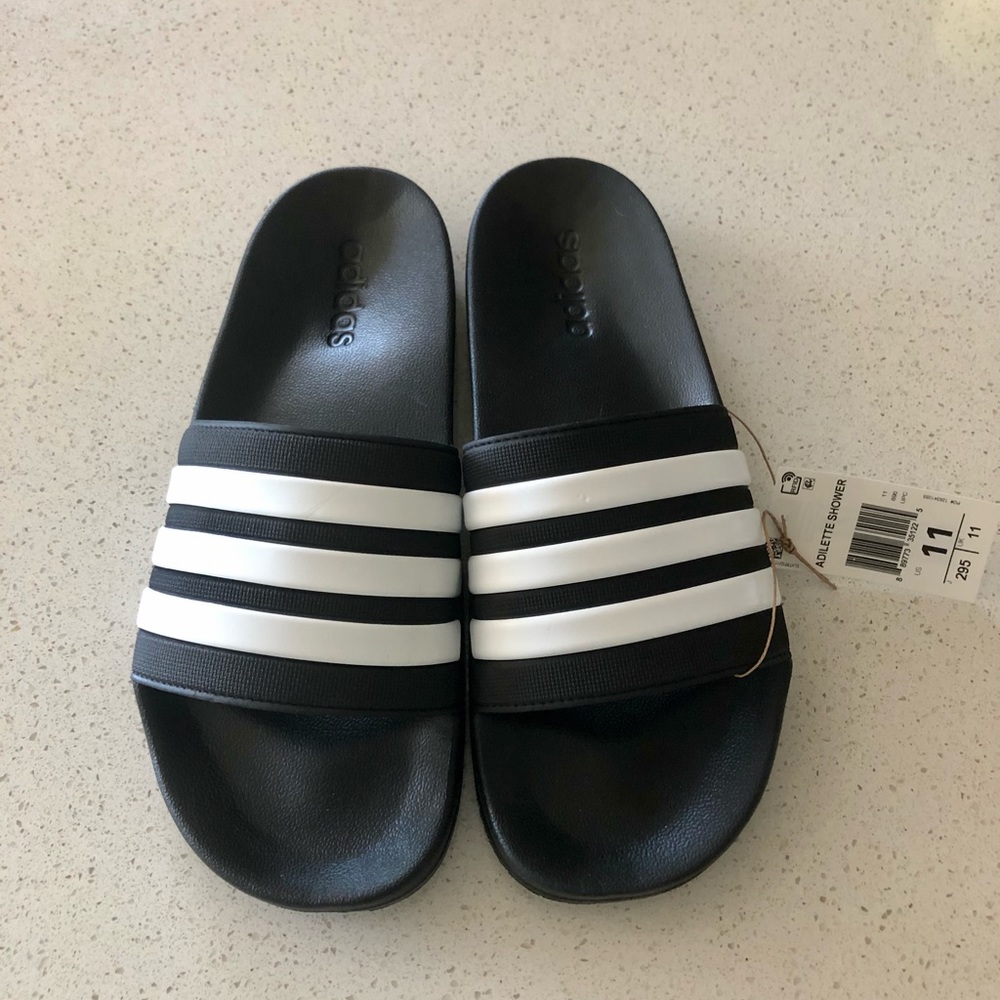 Adidas Adilette Shower Slide - Wmn Size 9.5 / Men Sz 11